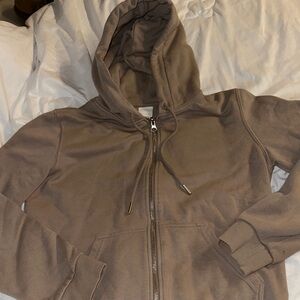 H&M Beige Casual Hoodie